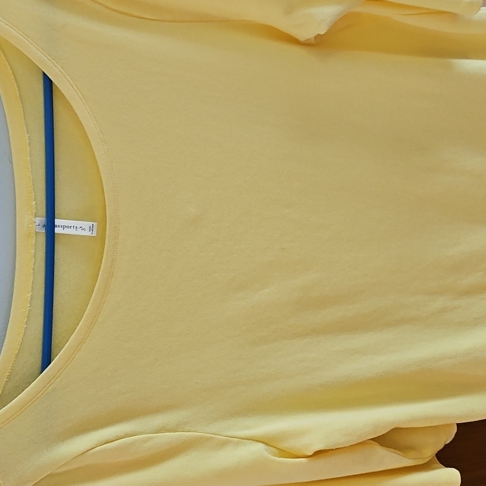 Passport Boatneck Cotton-blend 3/4 Sleeved Shirt - Picture 2 of 10